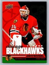 2025-26 Upper Deck Chicago Blackhawks Centennial Hobby Ed Belfour #44 card