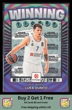2025-26 Panini Contenders EuroLeague Winning Ticket Luka Doncic #3 card