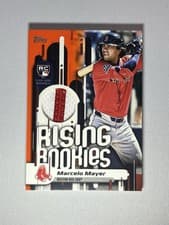 2025 Topps Update Rising Rookies Relics Marcelo Mayer #RRR-MM card