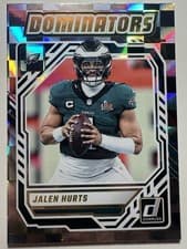 2025 Panini Donruss Dominators Jalen Hurts #DOM-JHS card