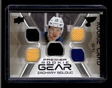 2024-25 Upper Deck Premier Premier Gear Rookies Zachary Bolduc #PGR-ZB card