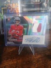 Tez Johnson 2025 Panini Origins Rookie Autographs card