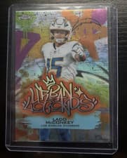 2025 Topps Chrome Urban Legends Ladd McConkey #UL-7 card