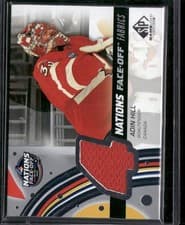 2025-26 SP Game Used 2025 4 Nations Face-Off Fabrics Adin Hill #4N-AH card