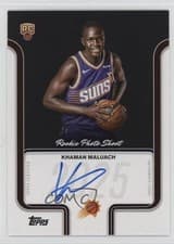 2025-26 Topps Rookie Photo Shoot Autographs Khaman Maluach #RP-KM card