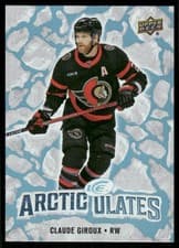 2024-25 Upper Deck Ice Arcticulates Claude Giroux #AT-22 card