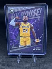 LeBron James 2019 Panini Donruss Optic My House card