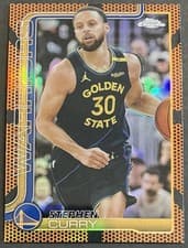 2025 Topps Chrome Stephen Curry #201