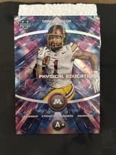 2025 Bowman University Chrome Physical Education Refractor Darius Taylor #PE-15 card