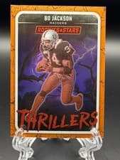 2025 Panini Rookies & Stars Thrillers Bo Jackson #1 card