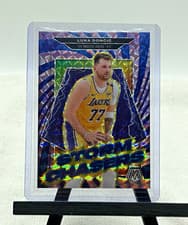 2024-25 Panini Mosaic Storm Chasers Luka Doncic #7 card