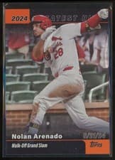 2025 Topps 2024 Greatest Hits Nolan Arenado #GH-5 card