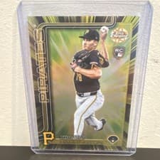 2025 Topps Chrome Update Radiating Rookies Thomas Harrington #RR-27 card