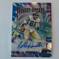 2025 Finest Finest Greats Autographs Kellen Winslow #FGA-KW card