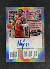 2024-25 Bowman University Chrome Final Exam Autographs Meechie Johnson #FEA-MJ card