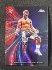 2026 Topps Chrome WWE Signalz "The American Nightmare" Cody Rhodes #SGZ-3 card