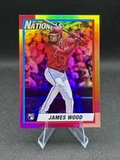2025 Topps Update 1990 Topps Baseball James Wood #U90-28 card