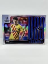 Pedri 2021 Topps Merlin Chrome UEFA U23 Stars card