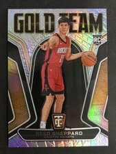 2024-25 Panini Totally Certified Gold Team Reed Sheppard #21 card