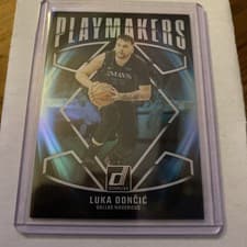 2024-25 Donruss PlayMakers Luka Doncic #8 card