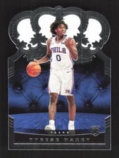 Tyrese Maxey 2020 Panini Crown Royale card