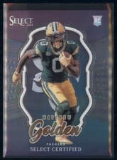 2025 Panini Select Select Certified Rookies Matthew Golden #18 card