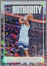 Anthony Edwards 2024-25 Panini Photogenic With Authority Set card