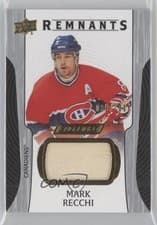 2024-25 Upper Deck Engrained Icons Remnants Mark Recchi #R-MR card