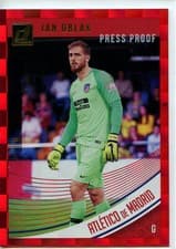 Jan Oblak 2018 Panini Donruss card