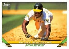 Rickey Henderson 2019 Topps Archives card