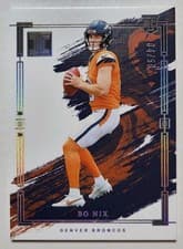2024 Panini Impeccable Base Set Bo Nix #76 card