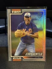 2026 Topps First Pitch Autographs Jerry Seinfeld #FP-10 card