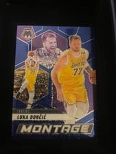 Luka Doncic 2024-25 Panini Mosaic Montage card