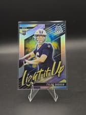 2025 Panini Mosaic Light It Up Mosaic Tyler Shough #9 card