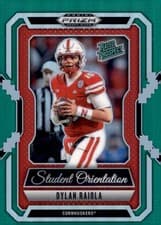 2025 Panini Prizm Draft Picks Student Orientation Dylan Raiola #3 card