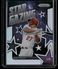 2022 Panini Prizm Star Gazing Mike Trout #SG-2 card