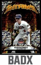 2026 Panini Stars & Stripes Prizm Talismen Kevin McGonigle #22 card
