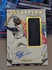 2025 Topps Inception Inception Autograph Game Relics Ryan Bliss #IAGR-RB card