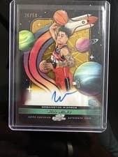 2025-26 Topps Cosmic Chrome First Flight Signatures Will Riley #FF-WRI card