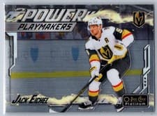 2024-25 O-Pee-Chee Platinum Power Playmakers Jack Eichel #PM-13 card