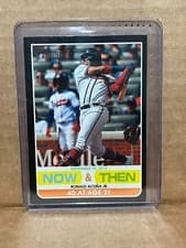2020 Topps Heritage Now & Then Ronald Acuna Jr #NT-3