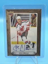 2024-25 Upper Deck Engrained Icons Beehive Portrait Signatures Joe Cirella #BH-CI card