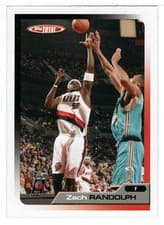 Zach Randolph 2005-06 Topps Total Base Set card