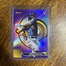 Brice Turang 2023 Topps Finest card