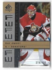 Ray Emery 2002 SP Authentic card