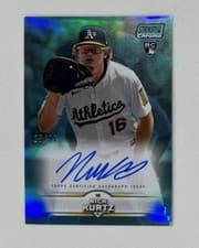 2025 Stadium Club Chrome Autographs Nick Kurtz #SCCA-NK card