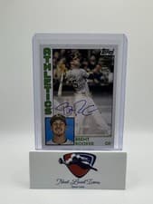 2025 Topps Archives Fan Favorite Autographs 1984 Brent Rooker #84FFA-BRO card