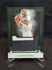 2024-25 Panini Noir Rookie Jumbo Material Set Kyshawn George #4 card