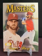 Bryce Harper 2021 Topps Finest 1997 Masters card