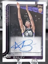 2025-26 Topps Flagship Real One Rookie Autographs Ace Bailey #TFRR-AB card